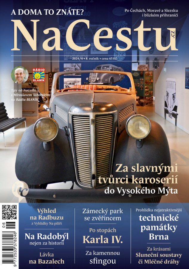 titulní strana časopisu NaCestu a jeho předplatné
