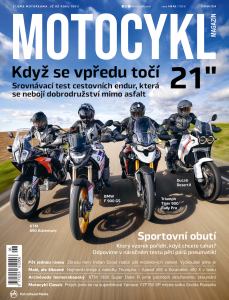 obálka časopisu Motocykl