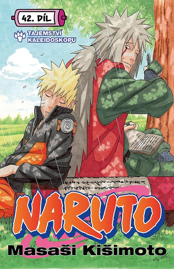 titulní strana časopisu Naruto a jeho předplatné