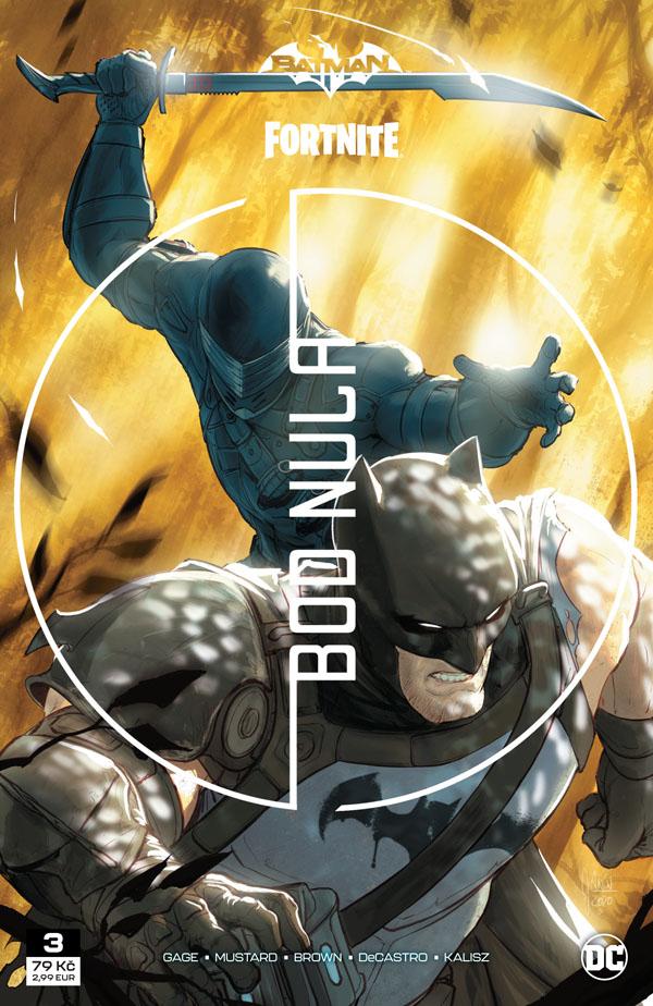titulní strana časopisu Batman Fortnite 2021//3