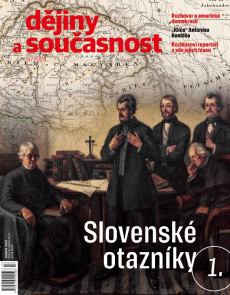 obálka časopisu Dějiny a současnost 4/2024 - Slovenské otazníky
