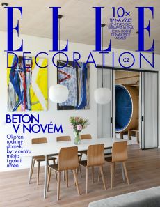 titulní strana časopisu Elle Decoration 2022//4