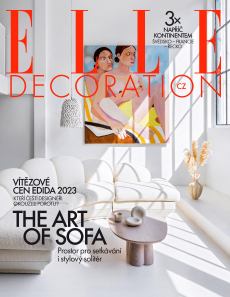 titulní strana časopisu Elle Decoration 2023//1