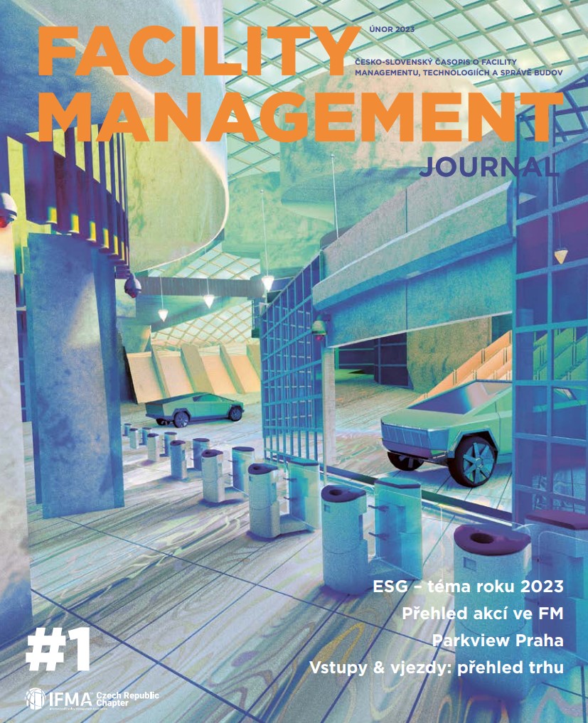 titulní strana časopisu Facility Management Journal 2023//1