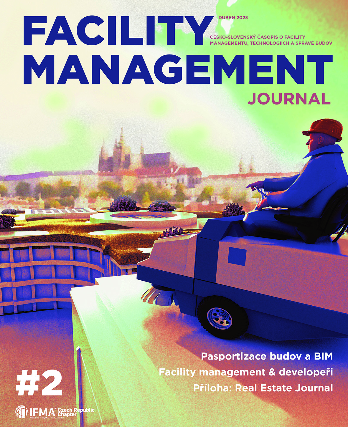 titulní strana časopisu Facility Management Journal 2023//2