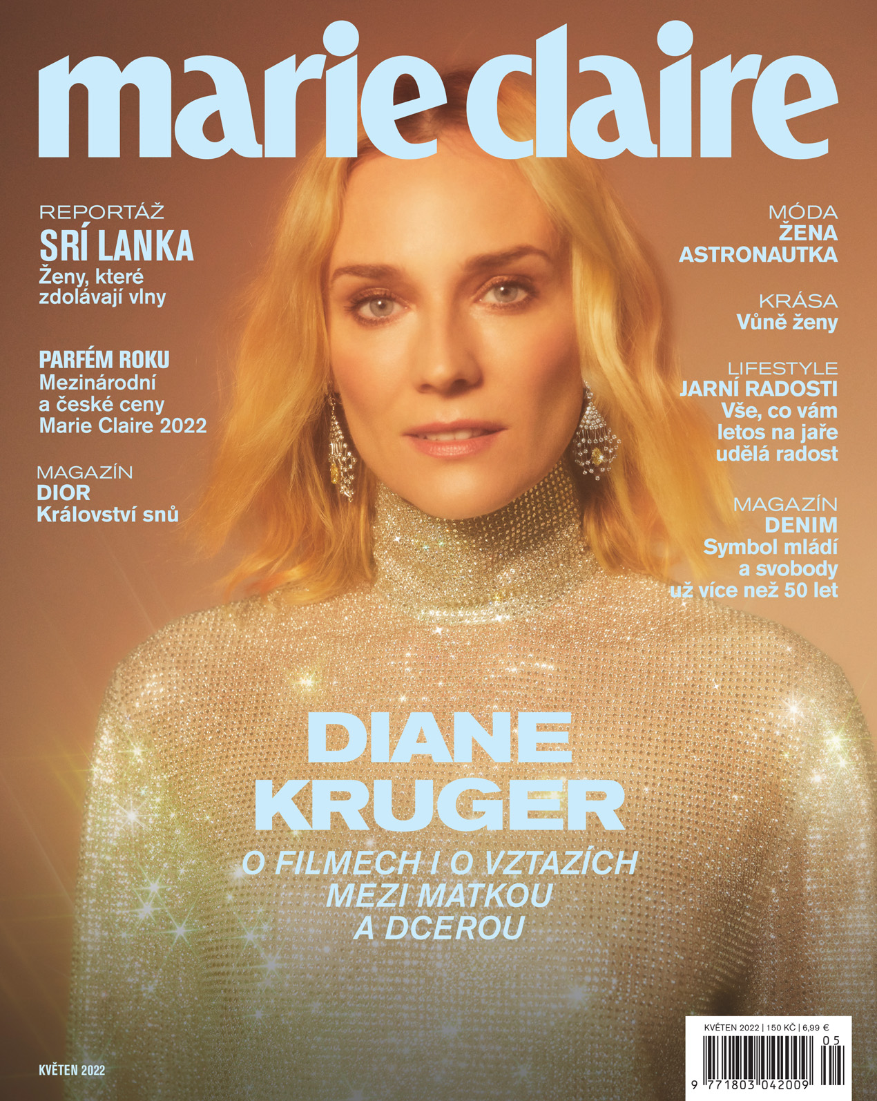 titulní strana časopisu Marie Claire 2022//5