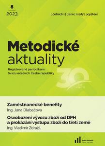 obálka časopisu Metodické aktuality Metodické aktuality 8/2023