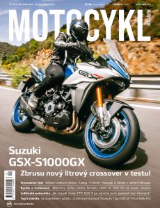titulní strana časopisu Motocykl 2024//1