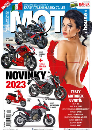 titulní strana časopisu Motohouse 2022//11