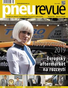 obálka časopisu Pneu revue 2/2019