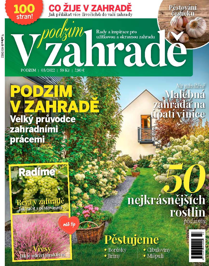titulní strana časopisu V Zahradě 2022//3