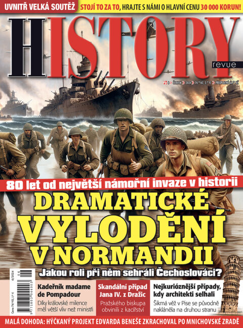 titulní strana časopisu HISTORY a jeho předplatné