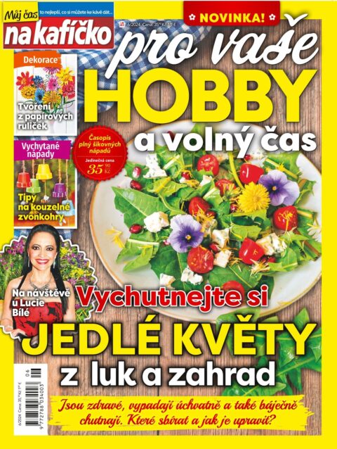 titulní strana časopisu Můj čas na kafíčko - HOBBY a jeho předplatné