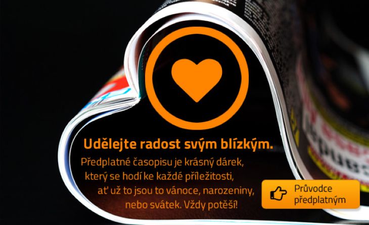promo předplatného časopisů