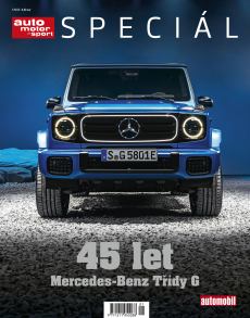 obálka časopisu AMS Speciál AMS Speciál Mercedes-Benz třídy G 45 let
