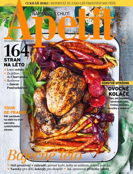 obálka časopisu Apetit 7/2024
