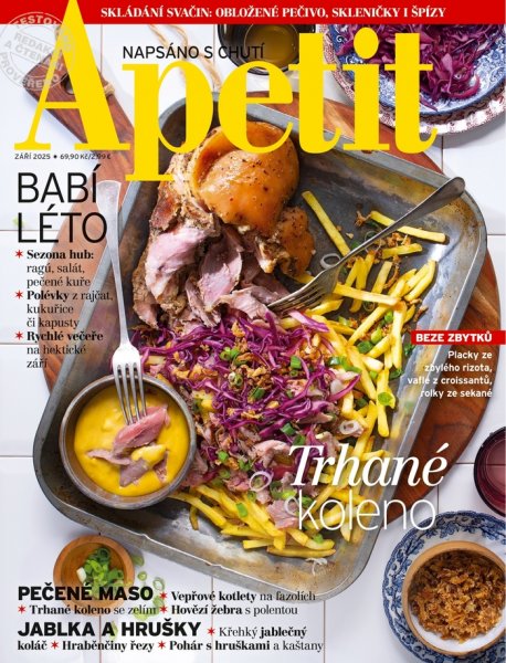 obálka časopisu Apetit 9/2025