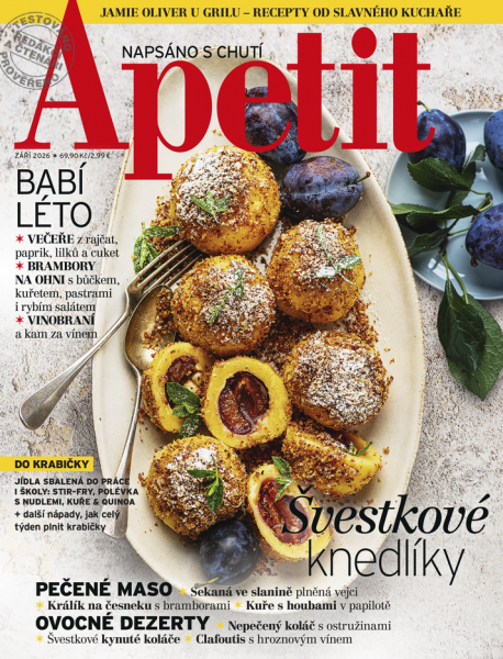 obálka časopisu Apetit 9/2026