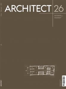 obálka časopisu ARCHITECT+ 1/2021 (26)