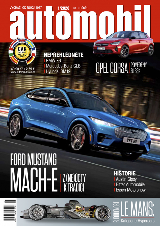 obálka časopisu Automobil Revue 1/2020