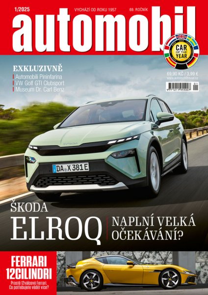 obálka časopisu Automobil Revue 1/2025