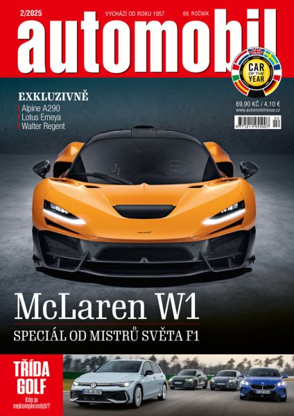 obálka časopisu Automobil Revue 2/2025