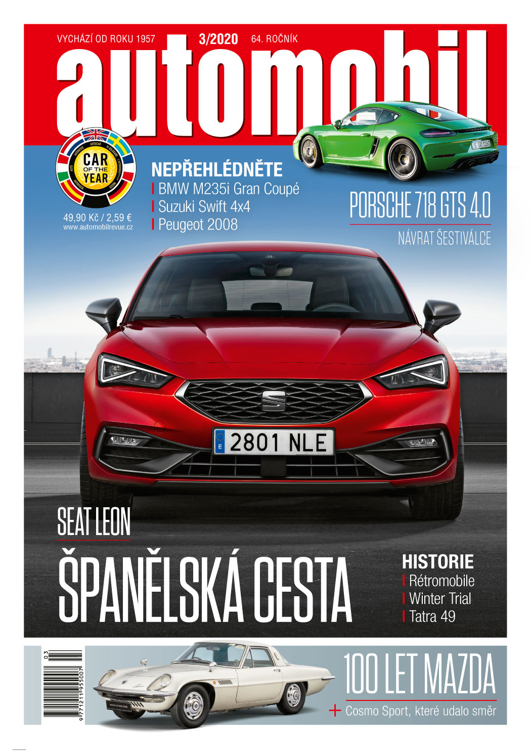 obálka časopisu Automobil Revue 3/2020