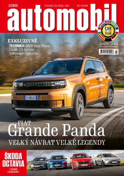 obálka časopisu Automobil Revue 3/2025