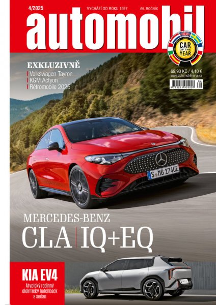 obálka časopisu Automobil Revue 4/2025