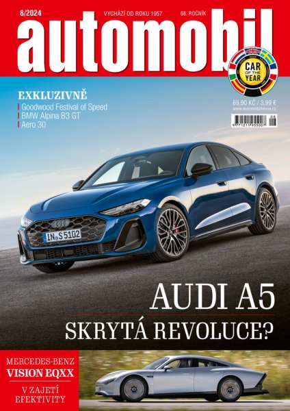 obálka časopisu Automobil Revue 8/2024