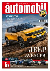 obálka časopisu Automobil Revue 1/2023