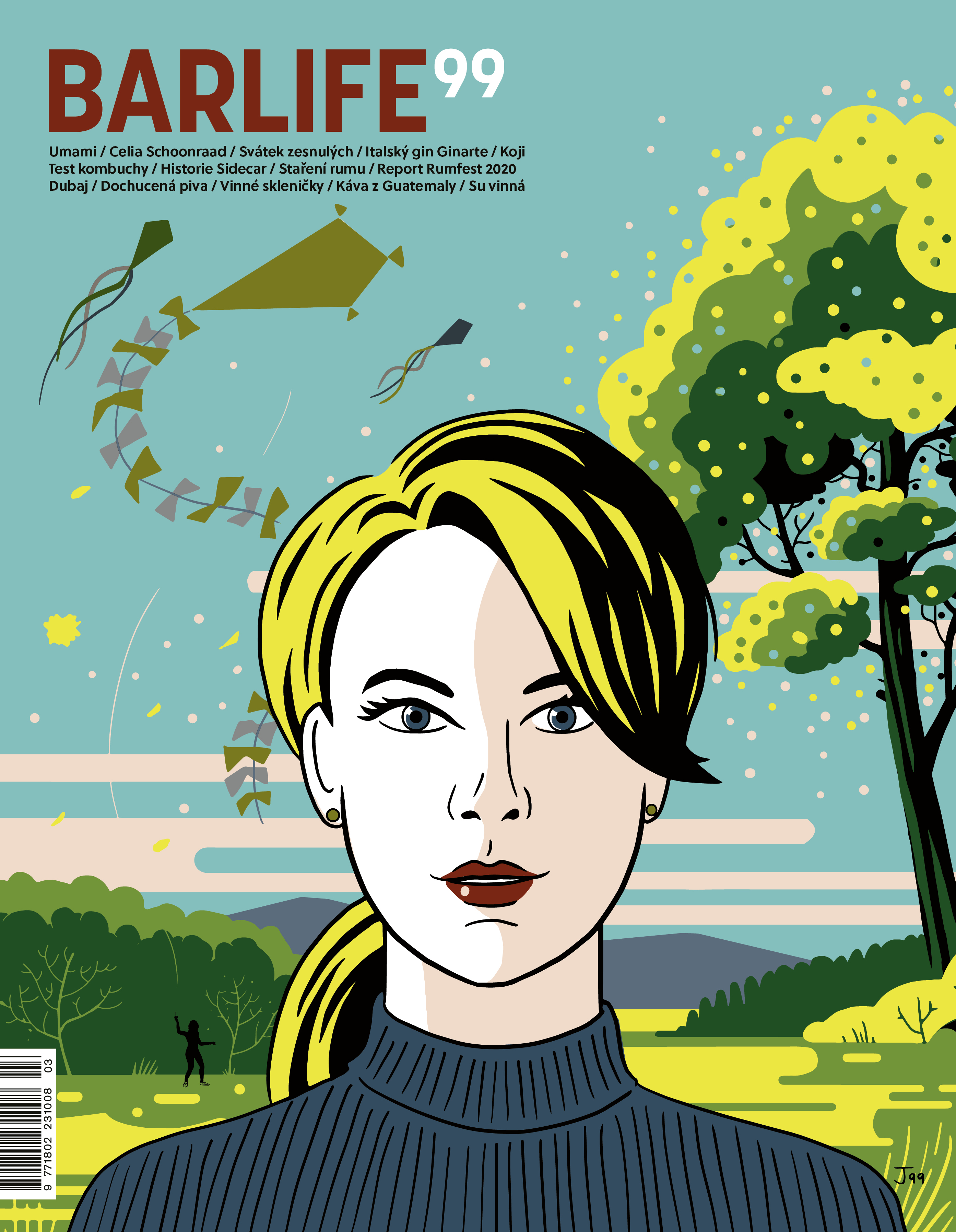 obálka časopisu Barlife 99/2020