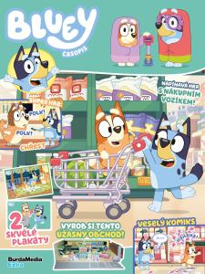 obálka časopisu Bluey 1/2025