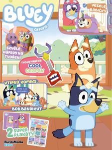 obálka časopisu Bluey 1/2026