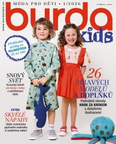 obálka časopisu Burda Kids 1/2026