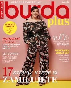 obálka časopisu Burda Plus 1/2022