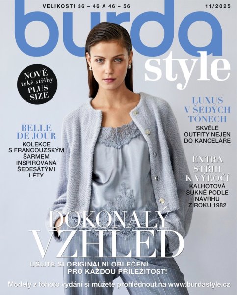 obálka časopisu Burda Style 11/2025