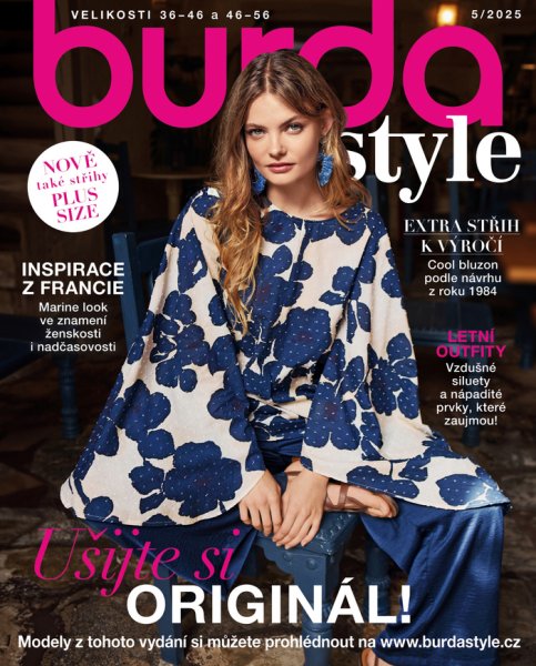 obálka časopisu Burda Style 5/2025
