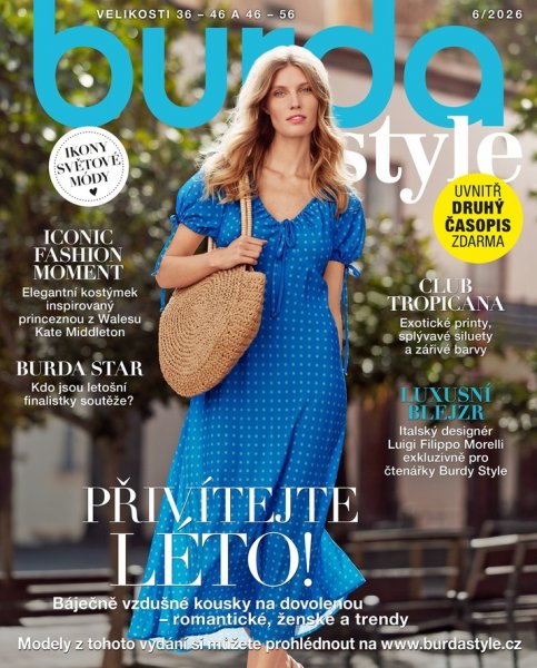 obálka časopisu Burda Style 6/2026