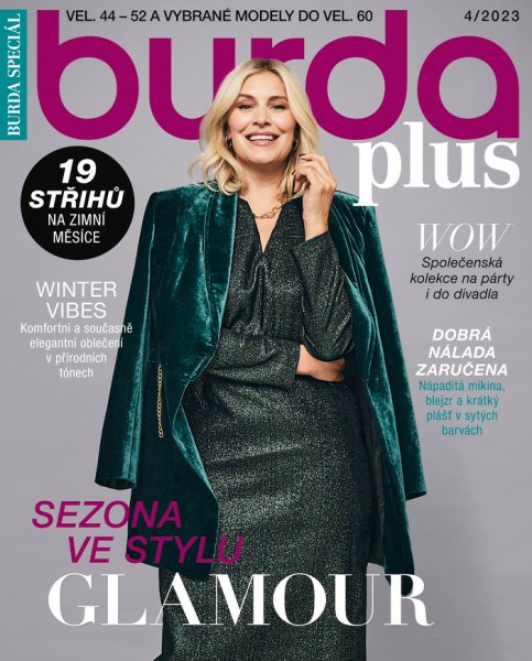 obálka časopisu Burda Style speciál Burda speciál 12/2023 – Burda Plus 4/2023