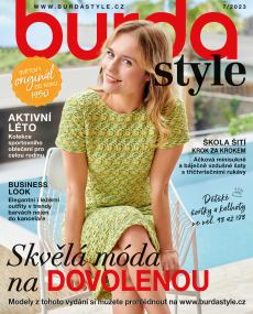 obálka časopisu Burda Style 7/2023