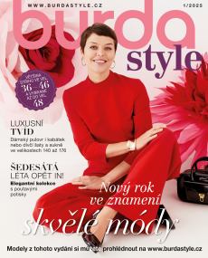 obálka časopisu Burda Style 1/2025
