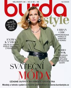 obálka časopisu Burda Style 12/2025