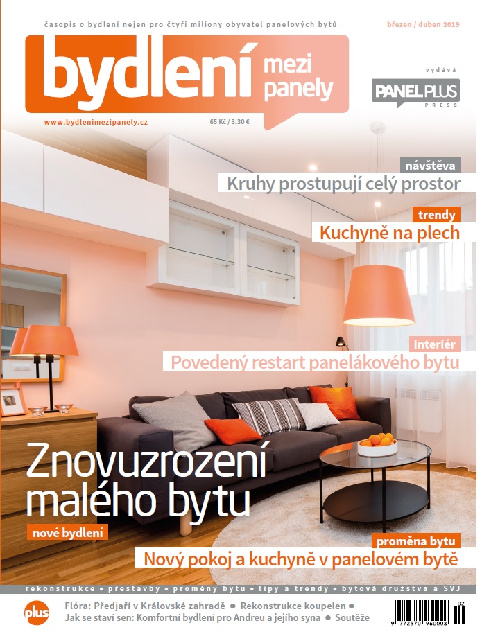 obálka časopisu Bydlení mezi panely 2/2019