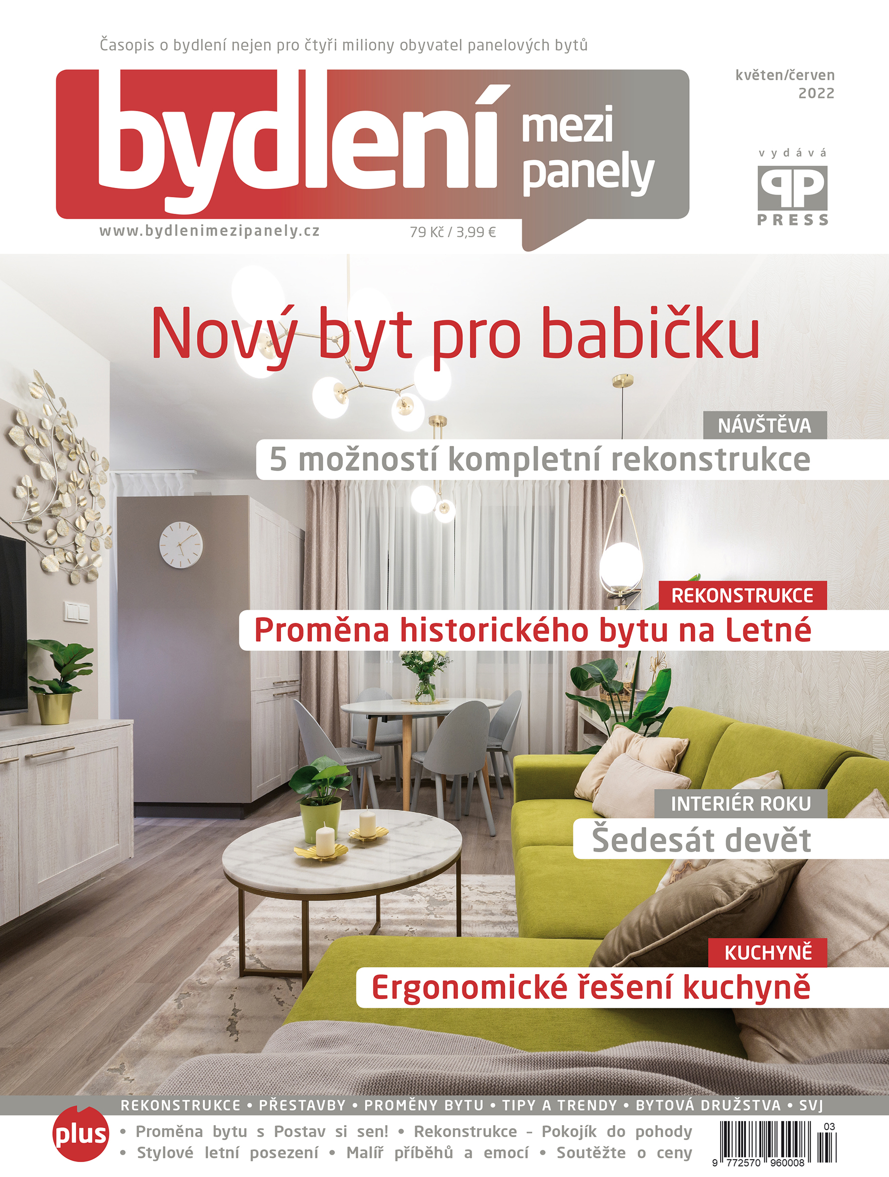 titulní strana časopisu Bydlení mezi panely 2022//3