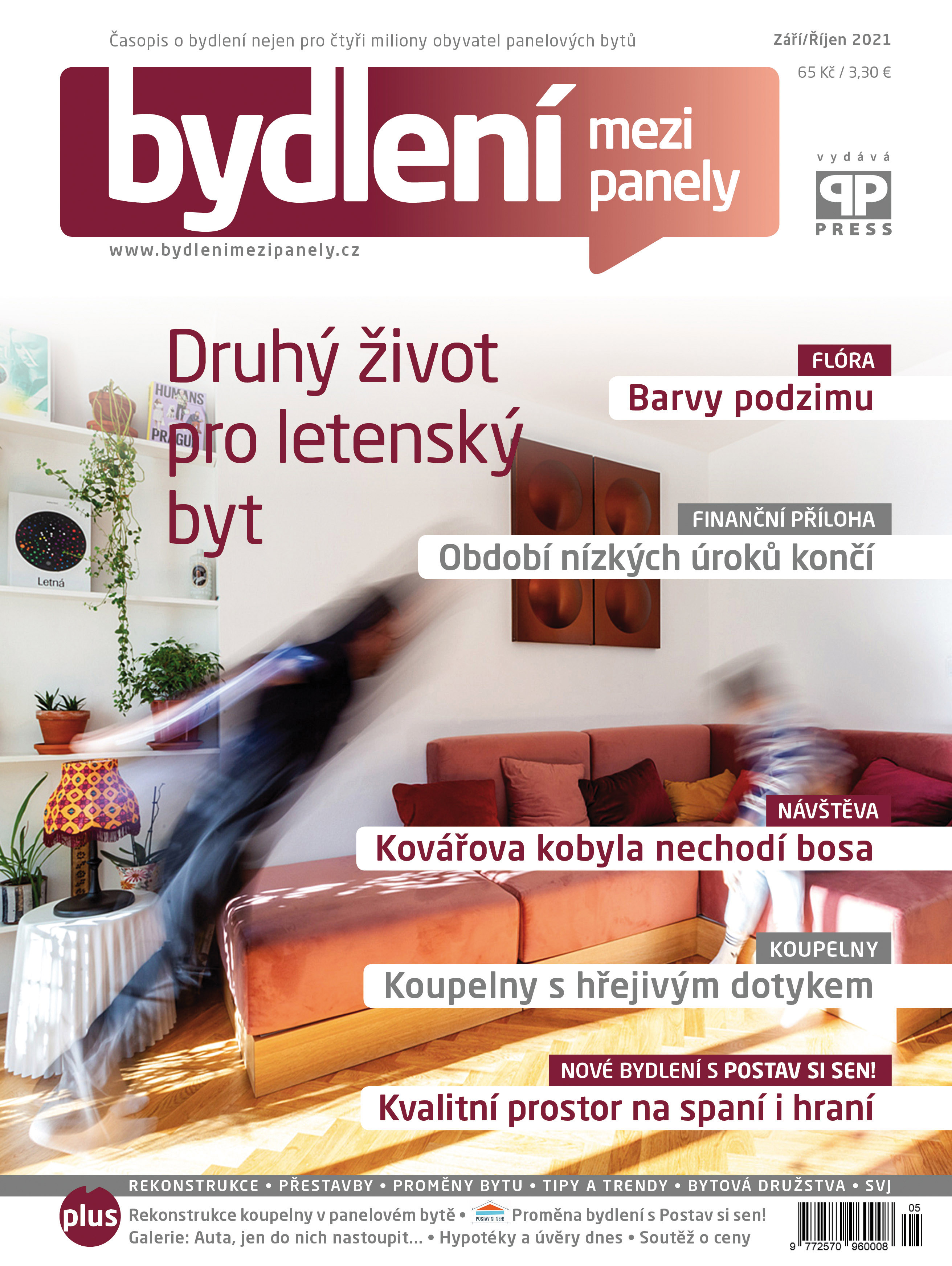titulní strana časopisu Bydlení mezi panely 2021//6