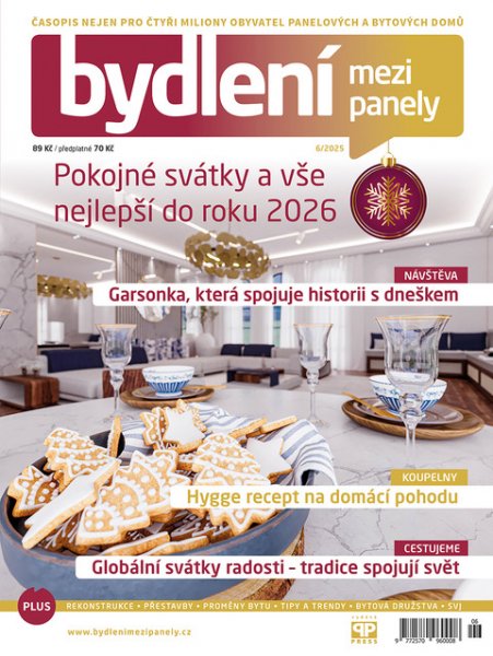 obálka časopisu Bydlení mezi panely 6/2025