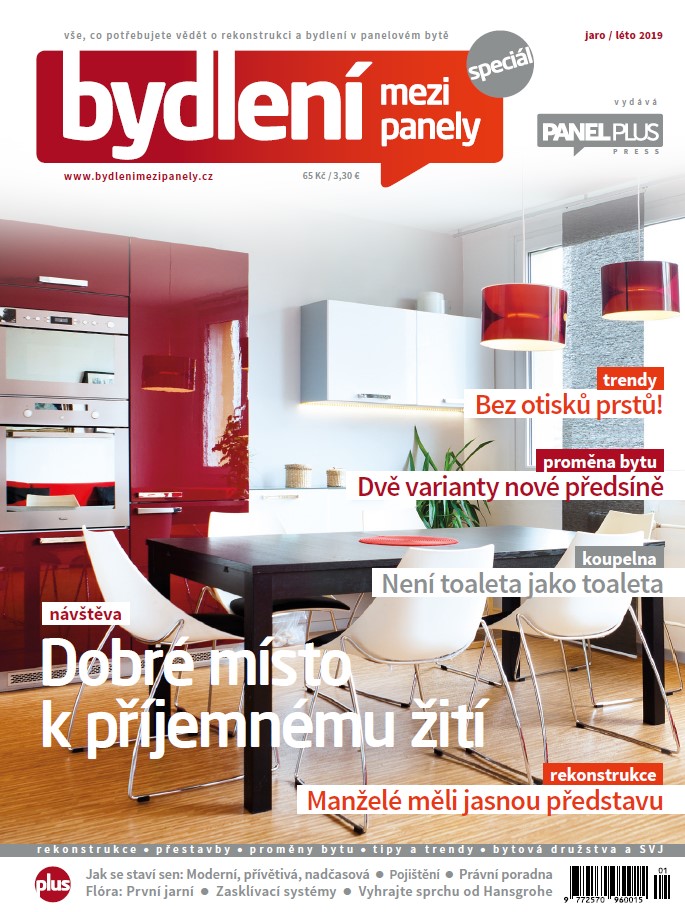 obálka časopisu Bydlení mezi panely Speciál Jaro 2019
