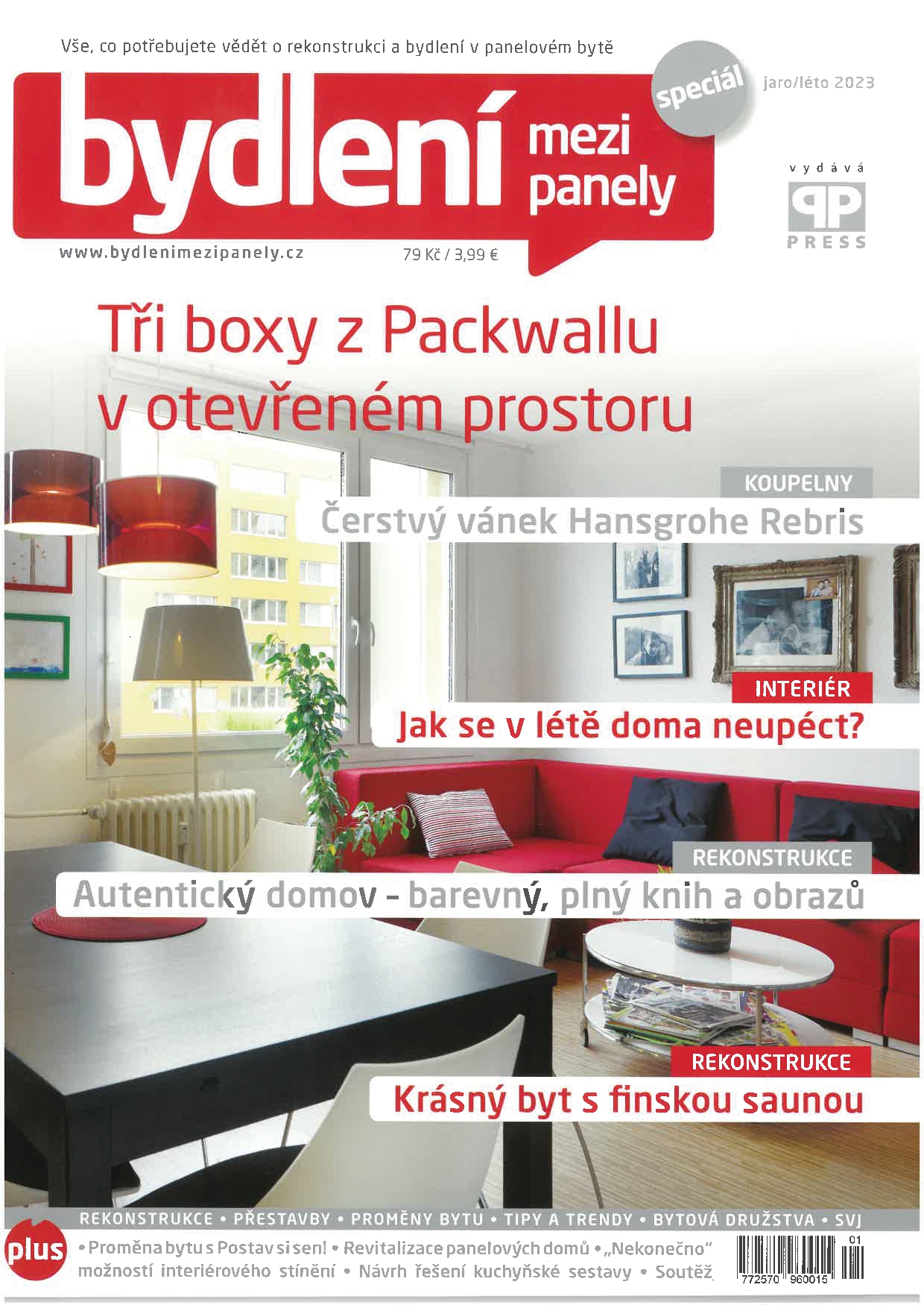 obálka časopisu Bydlení mezi panely - speciály jaro 2023