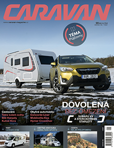 titulní strana časopisu Caravan Magazine 2021//1